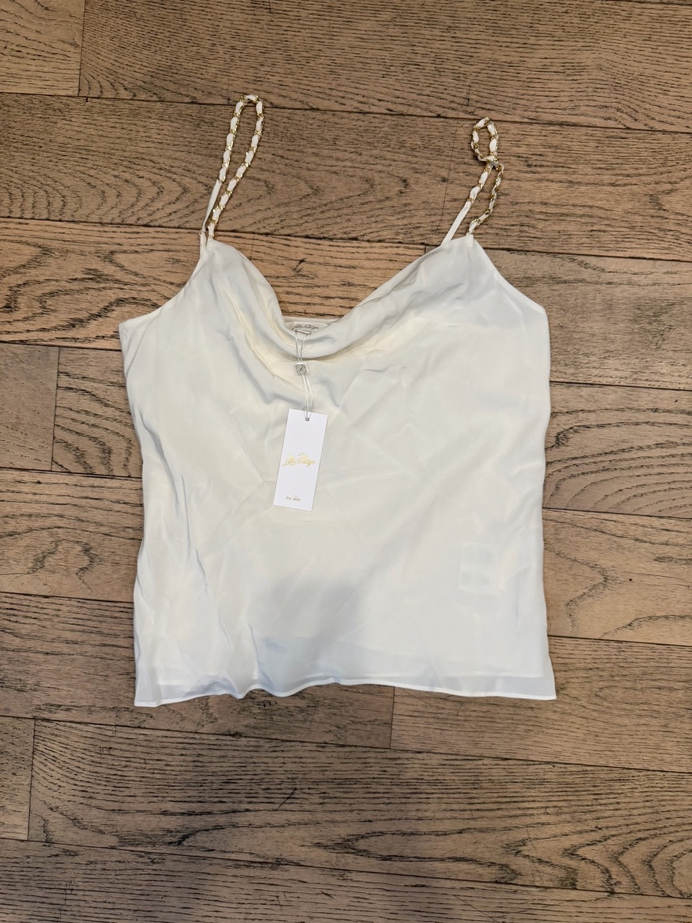 Lilly Pulitzer Axler Bias Silk Cami